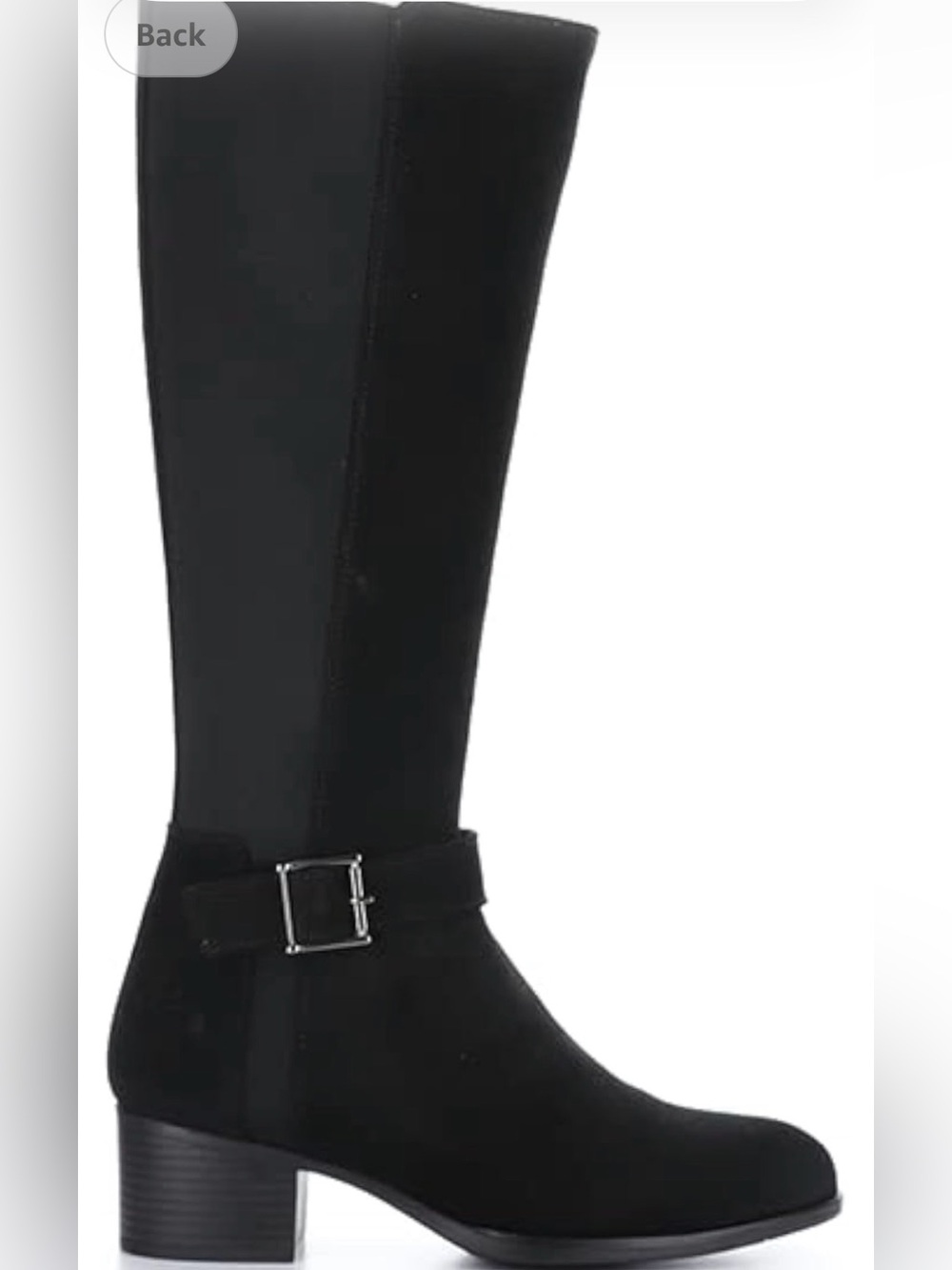 Bos. & Co. Women’s Rebel Knee High Riding Boot black Suede Size 36 EU / 5 US